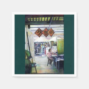 Komt deze draak met trainingswielen? servetten