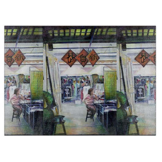 Komt deze draak met trainingswielen? snijplank (Voorkant)