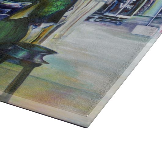 Komt deze draak met trainingswielen? snijplank (Hoek)