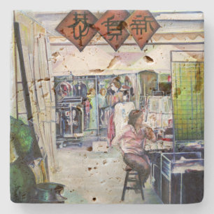 Komt deze draak met trainingswielen? stenen onderzetter