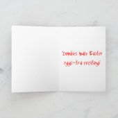 Komt hier Peter Rottentail! wenskaart Feestdagen Kaart (Binnen)