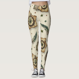 Komt overeen met het naadloze patroon van oude kaa leggings