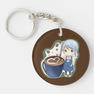 Komugisui koffie sleutelhanger
