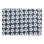 Kon Blue Floral Pillow Hoesje Kussensloop (Achterkant)