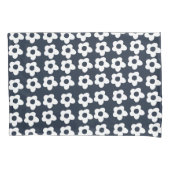 Kon Blue Floral Pillow Hoesje Kussensloop (Voorkant)