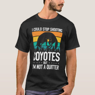 Kon stoppen met het afschieten van Coyotes Coyote- T-shirt