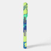 Kona Blend Hawaiian Hibiscus Turquoise Case-Mate iPhone Case (Achterkant / Rechts)
