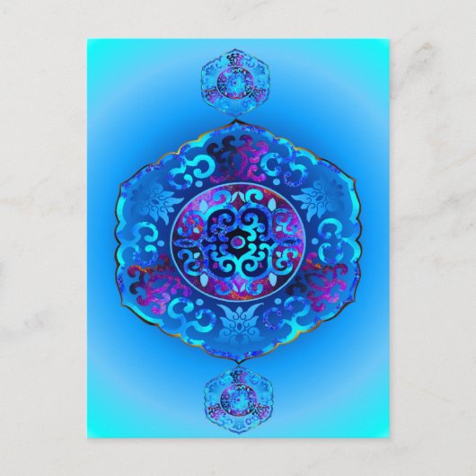 Kona Blues Briefkaart (Voorkant)