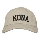 Kona Casquette brodé (Devant)