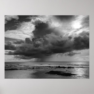 Kona Coast Squall - Big Island Hawaii Poster