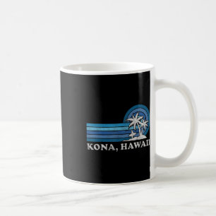 Kona Hawaï Strand Ouderwetse Gezinszomer Vakantie Koffiemok