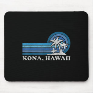 Kona Hawaï Strand Ouderwetse Gezinszomer Vakantie Muismat