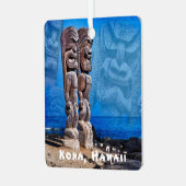 Kona, Hawaii, carré à 2 côtés, Ornement en céramiq (Avant gauche)