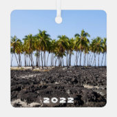 Kona, Hawaii, carré à 2 côtés, Ornement en céramiq (Verso)