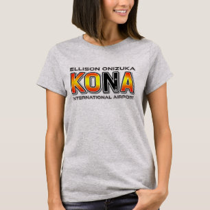 Kona KOA Airport Code T-shirt femme