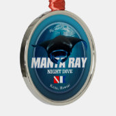 Kona Night Dive (DD2) Metalen Ornament (Rechts)