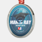 Kona Night Dive (DD2) Metalen Ornament (Links)