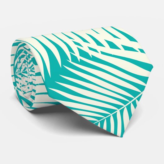 Kona Palms Hawaiian Leaf Stropdas (Opgerold)