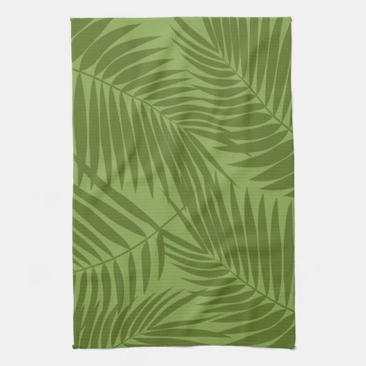 Kona Palms Hawaiian Leaf Theedoek (Verticaal)