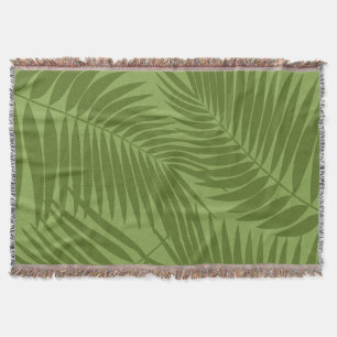 Kona Palms Hawaiian Leaf Tropical Deken