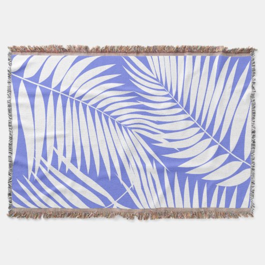 Kona Palms Hawaiian Leaf Tropical Deken (Voorkant)