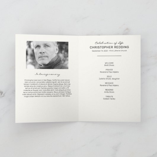 Kona Photo Memorial Programme (Intérieur)