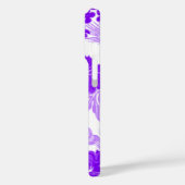 Kona Times Hibiscus Hawaiian Engineered Paars Case-Mate iPhone Case (Achterkant / Links)