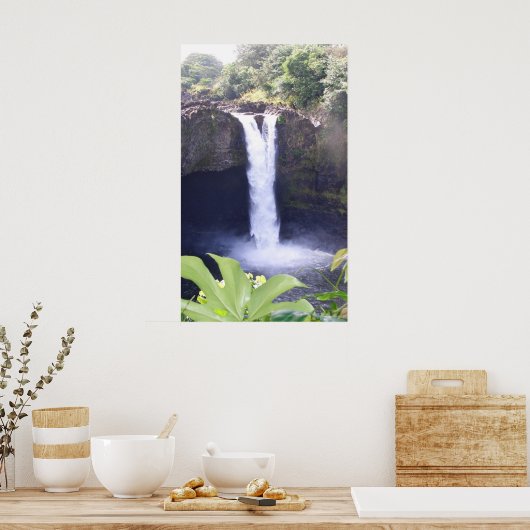 KONA WATERFALL POSTER (Keuken)