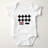Konami Contra-code Romper (Voorkant)