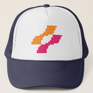 Konami Pixel Logo Trucker Hat Pet