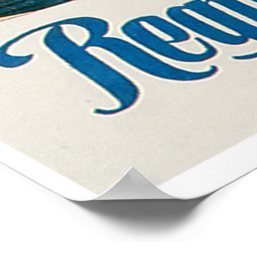 Konditorei Cafe Food and Art Poster (Hoek)