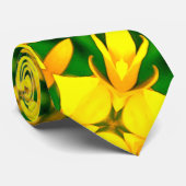 Kone Flower Pattern Stropdas (Opgerold)
