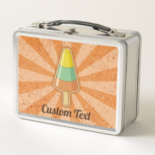 Kone Shaped Sorbet Stick Metal Lunch Box