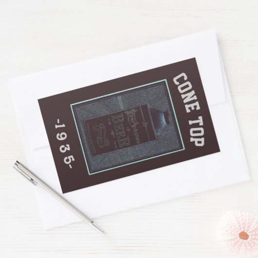 Kone Top 1935 Rechthoekige Sticker (Envelop)