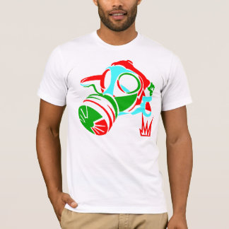 Konflict-gasmasker T-shirt