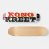 KONG KREET OFFICIAL Pont de Skateboard de 7 3/4 po (Horz)