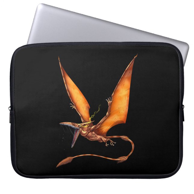 Kongamato Cryptid Creature Laptop Sleeve (Voorkant)