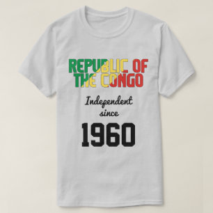 Kongo Flag Independence Celebration T-shirt