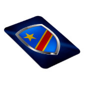 Kongo Mettalisch Embleem Magneet (Rechterzijde)