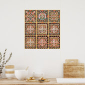 Kongokai Mandala Poster (Keuken)