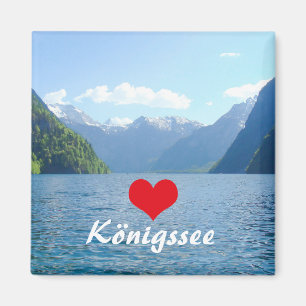 Königssee Bavaria in Duitsland Souvenir Magneet