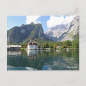 Königssee Bavarian Alps Briefkaart (Voorkant)