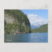 Königssee Bavarian Alps Briefkaart (Voorkant)