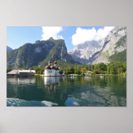 Königssee Bavarian Alps Poster