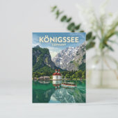 Königssee Duitsland Briefkaart (Staand voorkant)