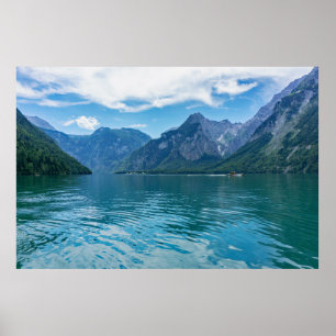 Königssee in Beieren, Berchtesgaden Poster