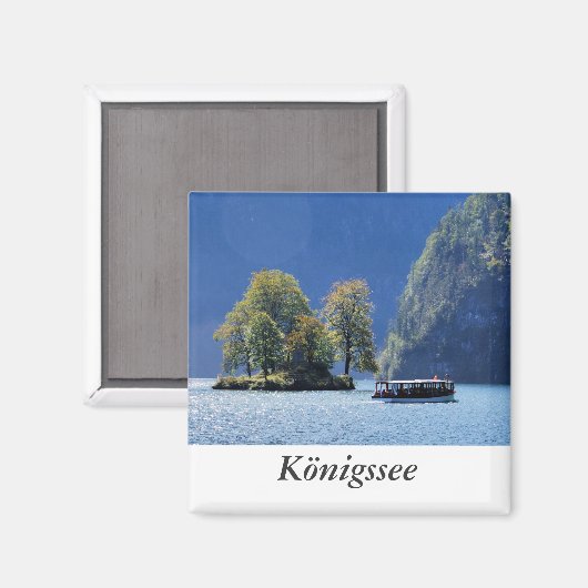 Königssee Magnet Magneet (Voorkant / Achterkant)