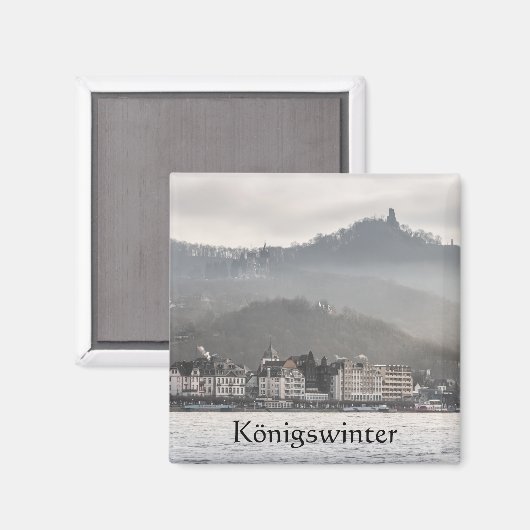 Königswinter am Rhein Magneet (Voorkant / Achterkant)