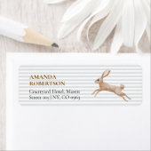 konijn Adresetiketten Etiket (Insitu)