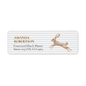 konijn Adresetiketten Etiket (Voorkant)